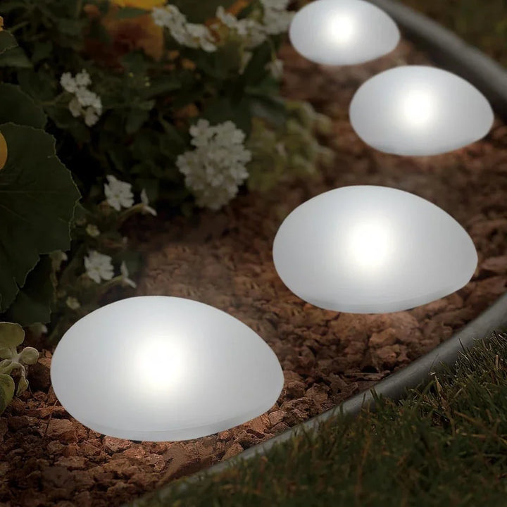 Lisslune | Solar Pebble Lights for Outdoor Use