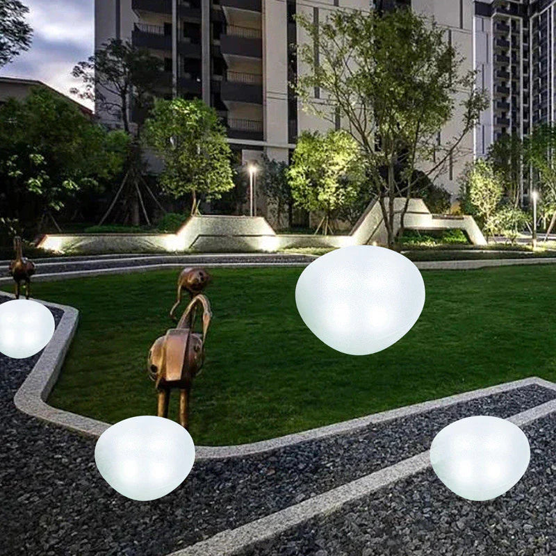 Lisslune | Solar Pebble Lights for Outdoor Use