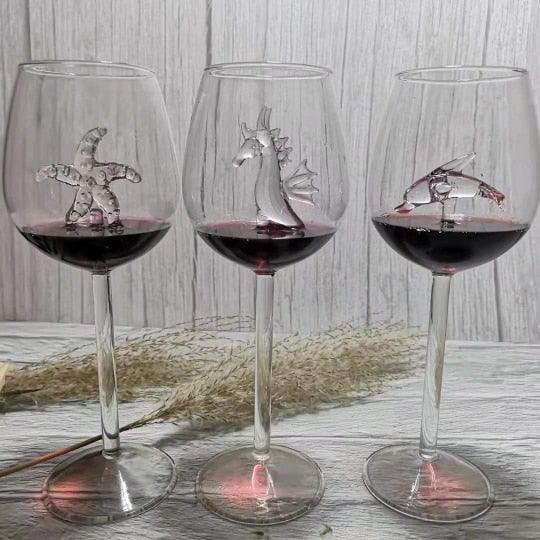 Lisslune | Shark Wine Glass