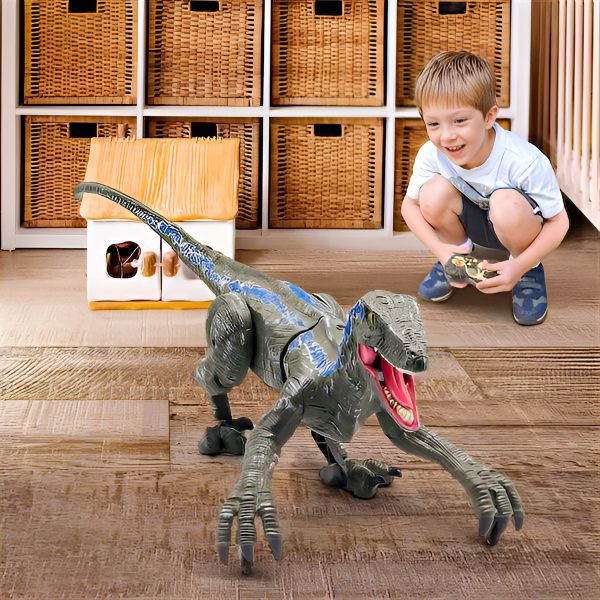 Lisslune | RaptorMove – Remote Control Dinosaur Toy with Sound, LED and Realistic Movements