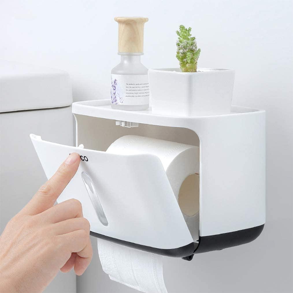 Lisslune | Toilet paper storage solution with shelf and simple dispensing mechanism