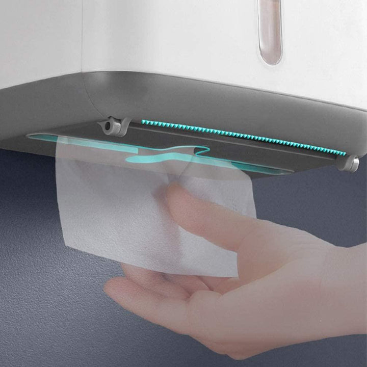 Lisslune | Toilet paper storage solution with shelf and simple dispensing mechanism