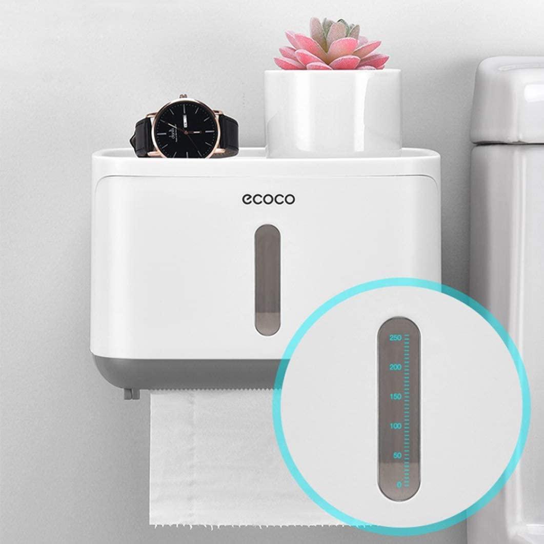 Lisslune | Toilet paper storage solution with shelf and simple dispensing mechanism