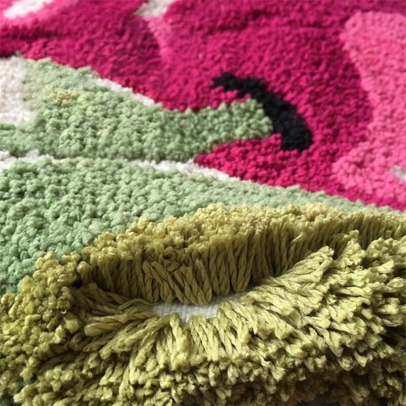 Lisslune | Lisslune Cherry tufted bath mat