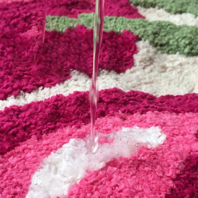 Lisslune | Lisslune Cherry tufted bath mat