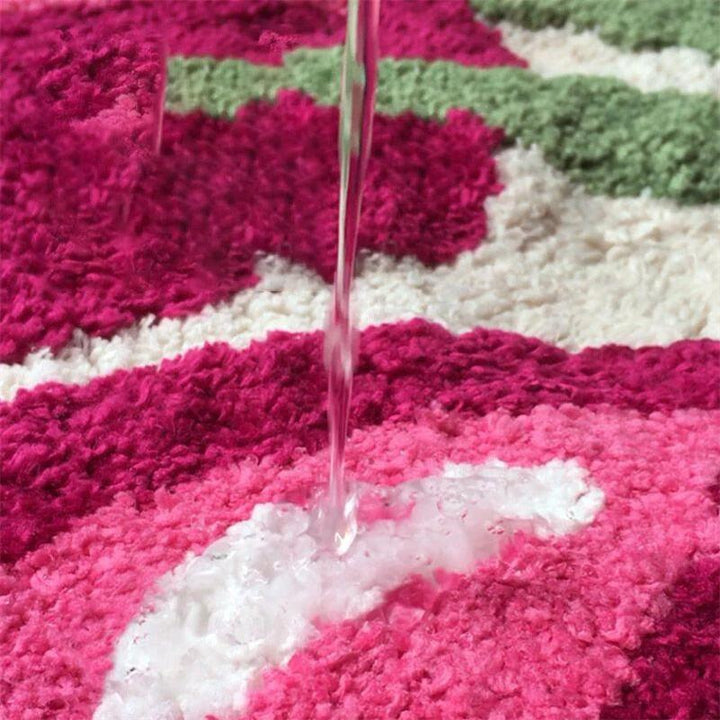 Lisslune | Lisslune Cherry tufted bath mat
