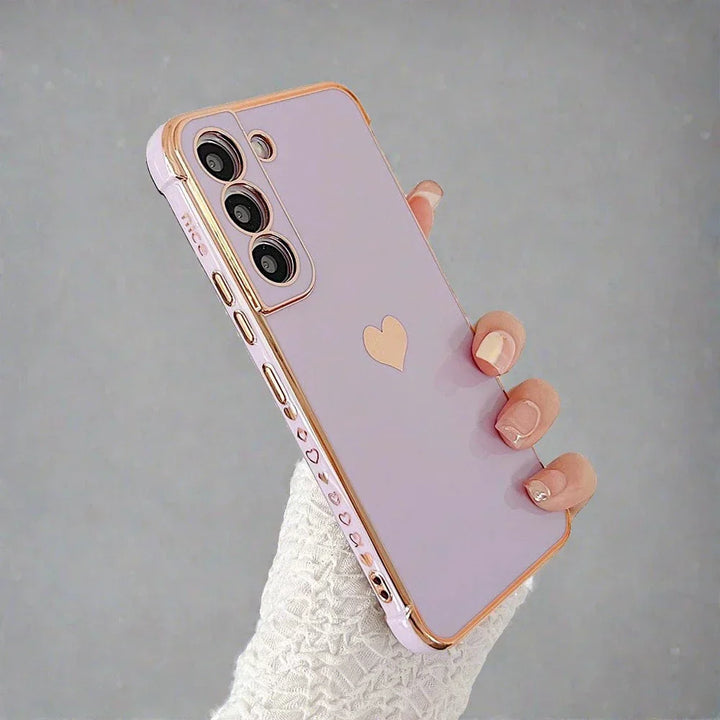 Lisslune | Samsung phone cases | Luxurious, shock-resistant, plated square case
