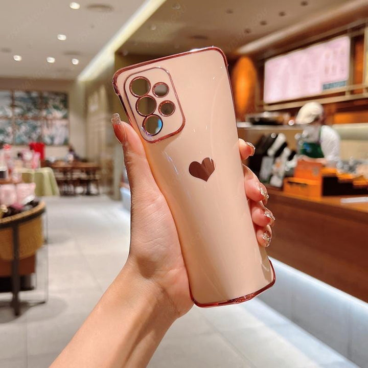 Lisslune | Samsung phone cases | Luxurious, shock-resistant, plated square case