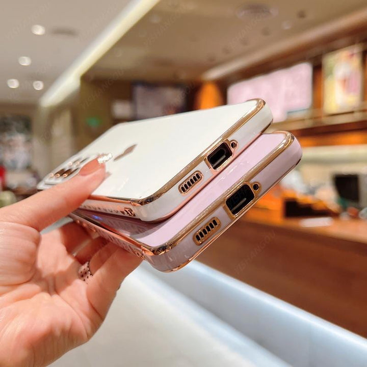 Lisslune | Samsung phone cases | Luxurious, shock-resistant, plated square case