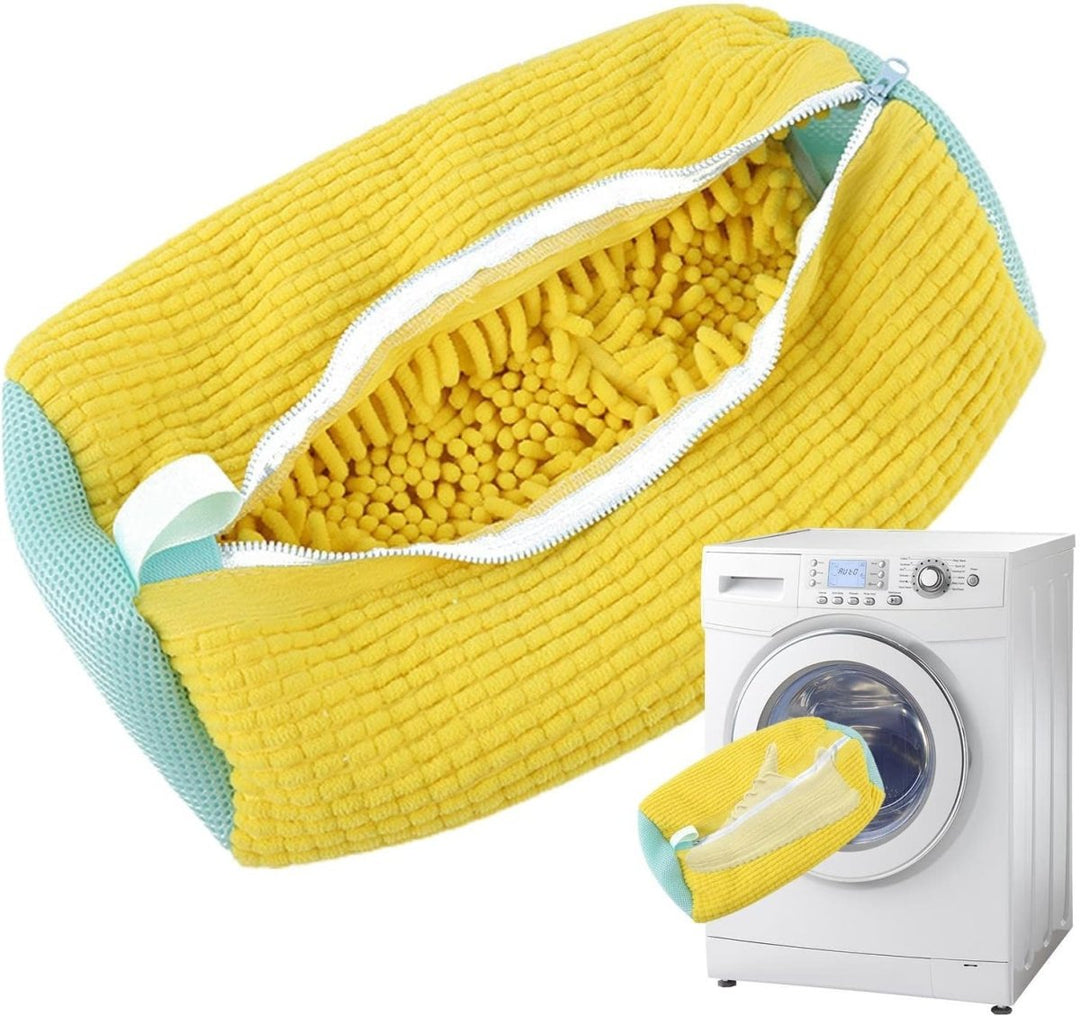 Lisslune | Shoeclean Bag – Deep-Clean Shoe Washing Bag with Built-in Bristles