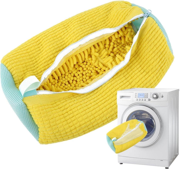 Lisslune | Shoeclean Bag – Deep-Clean Shoe Washing Bag with Built-in Bristles