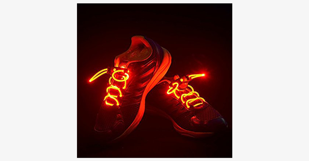 Lisslune | LED waterproof shoelaces - 3 modes - Various colors