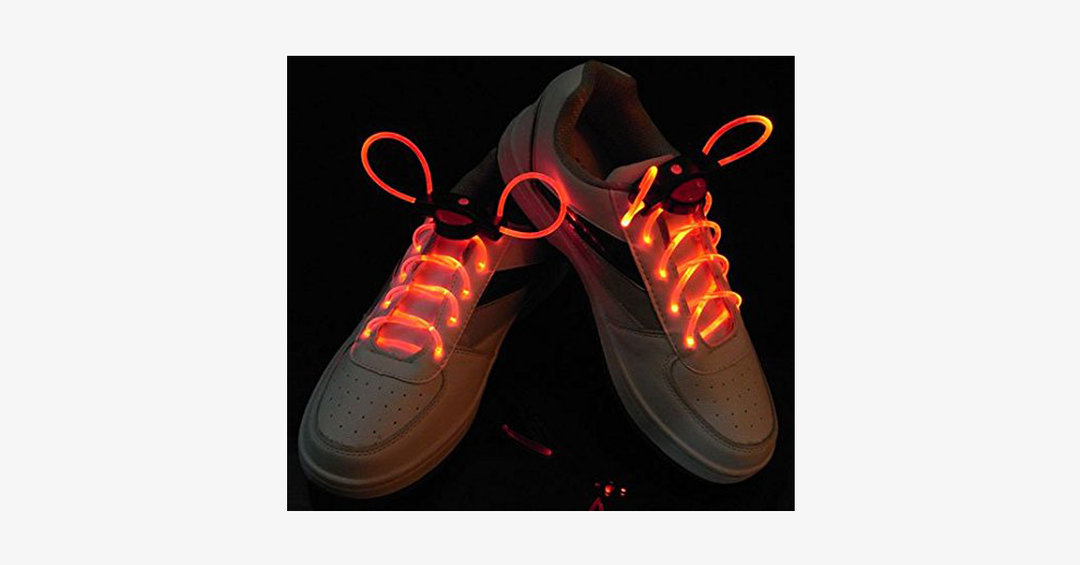 Lisslune | LED waterproof shoelaces - 3 modes - Various colors