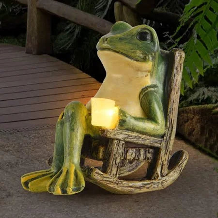 Lisslune | FrogShine - Solar Garden Lighting Sculpture