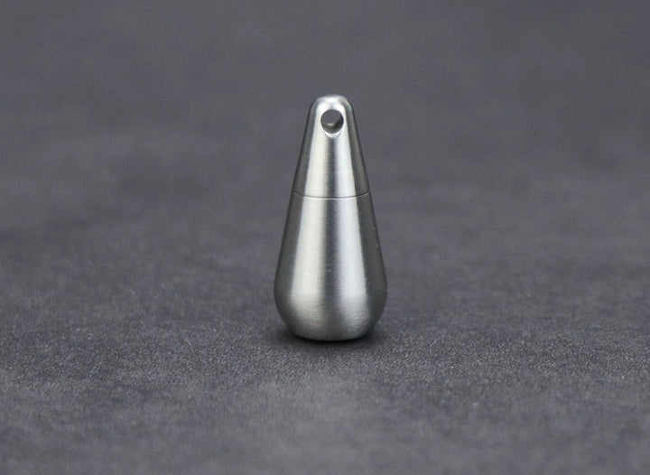 Lisslune | Titanium Droplet Mini Pill Box - Waterproof Travel Case