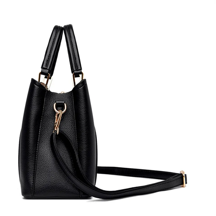 Lisslune | Vivian Luxury Shoulder Bag – Elegant PU Leather Handbag with Crossbody Strap