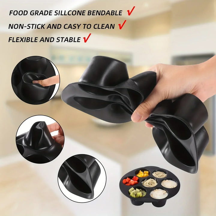 Lisslune | Silicone Baking Mold for Microwave and Air Fryer - FlexiBake