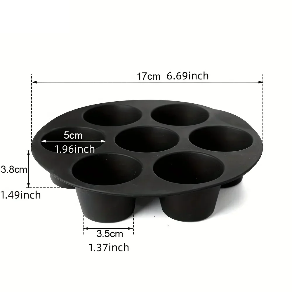 Lisslune | Silicone Baking Mold for Microwave and Air Fryer - FlexiBake