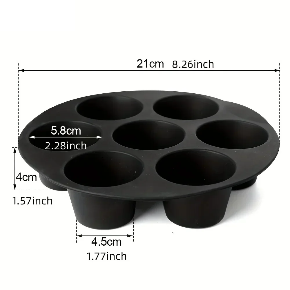Lisslune | Silicone Baking Mold for Microwave and Air Fryer - FlexiBake