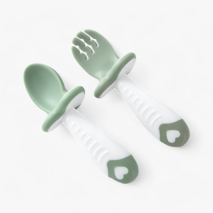 Lisslune | Silicone Cutlery Set for Little Ones - MiniMeal