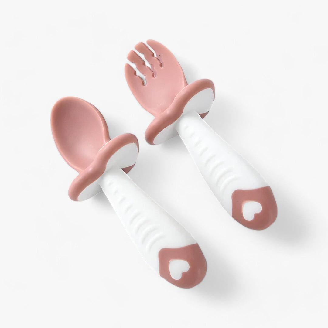 Lisslune | Silicone Cutlery Set for Little Ones - MiniMeal