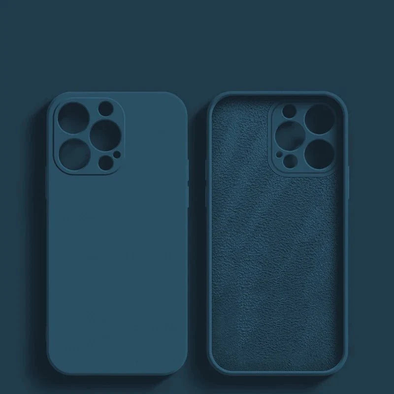 Lisslune | SiliGuard – Premium Shockproof Silicone Case for iPhone 14-17
