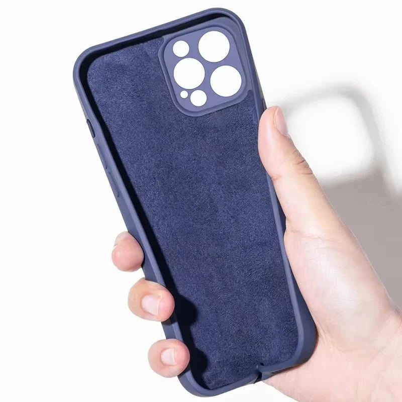 Lisslune | SiliGuard – Premium Shockproof Silicone Case for iPhone 14-17
