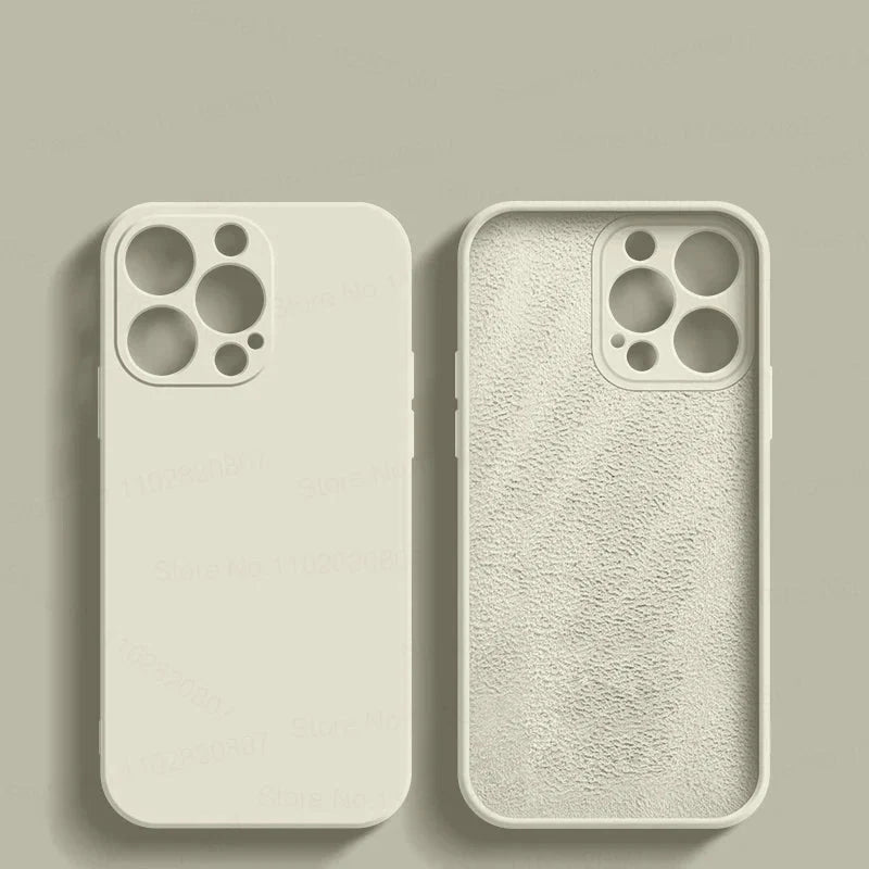 Lisslune | SiliGuard – Premium Shockproof Silicone Case for iPhone 14-17