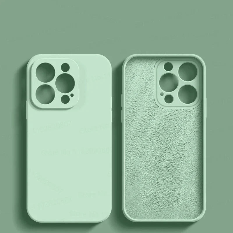 Lisslune | SiliGuard – Premium Shockproof Silicone Case for iPhone 14-17