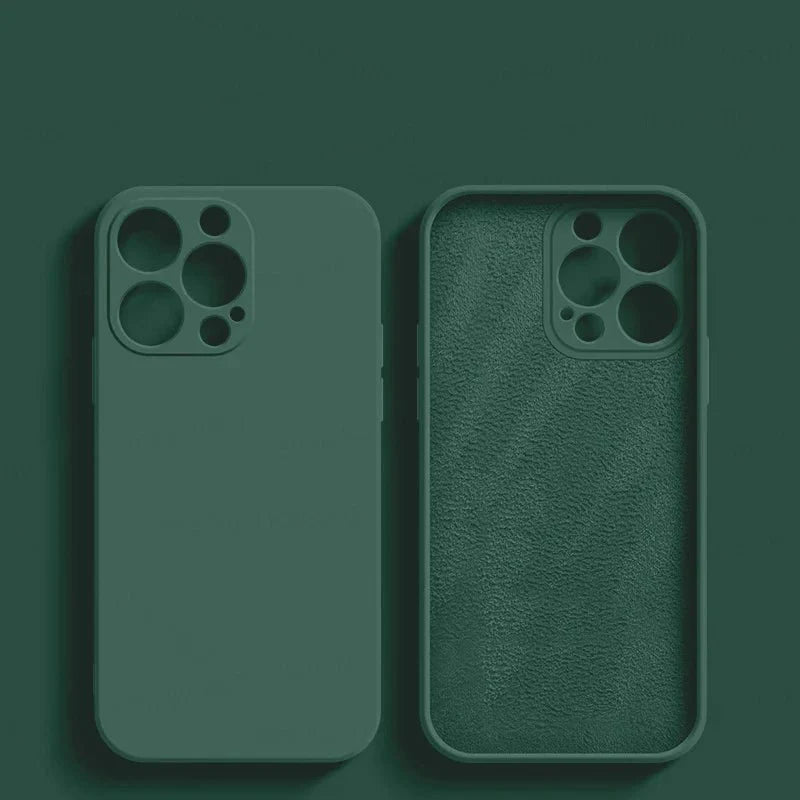 Lisslune | SiliGuard – Premium Shockproof Silicone Case for iPhone 14-17