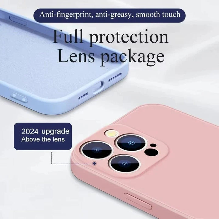Lisslune | SiliGuard – Premium Shockproof Silicone Case for iPhone 14-17