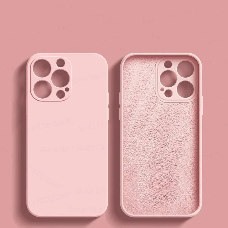 Lisslune | SiliGuard – Premium Shockproof Silicone Case for iPhone 14-17