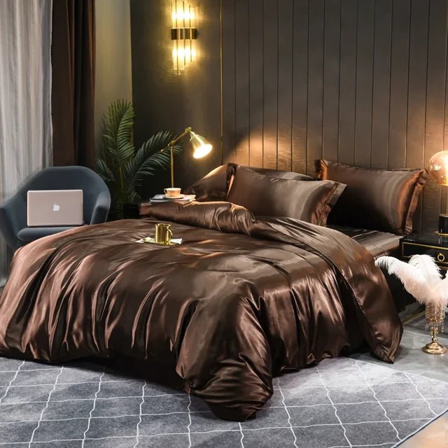 Lisslune | SILKCOMFORT – Luxurious 100% Silk Duvet Cover for Ultimate Comfort