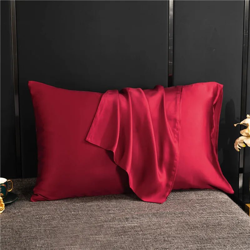 Lisslune | SilkNest Pillowcase – Luxurious, Easy Care & Solid Color for Comfortable Sleep