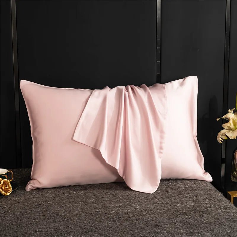 Lisslune | SilkNest Pillowcase – Luxurious, Easy Care & Solid Color for Comfortable Sleep