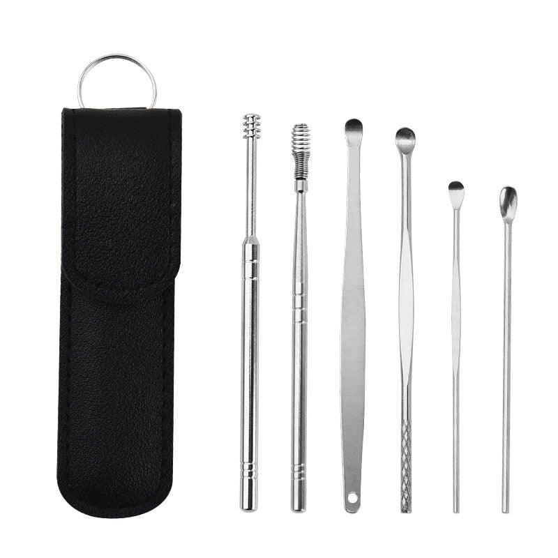 Lisslune | Stainless Steel Ear Cleaner Set