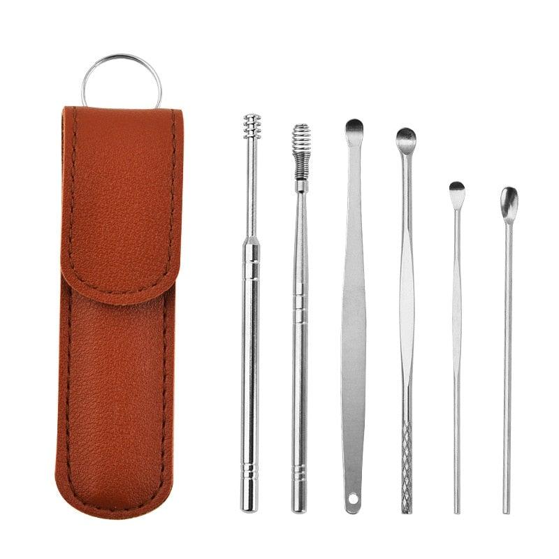 Lisslune | Stainless Steel Ear Cleaner Set