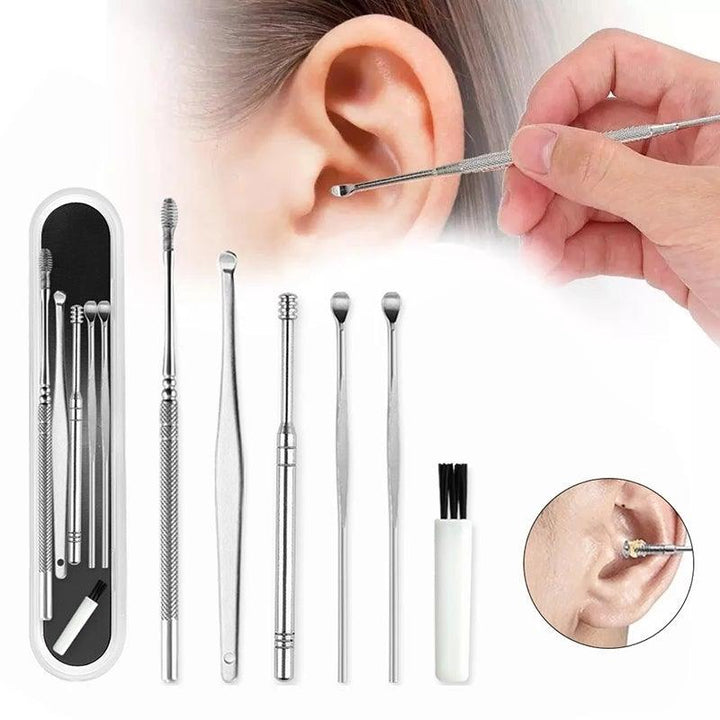 Lisslune | Stainless Steel Ear Cleaner Set