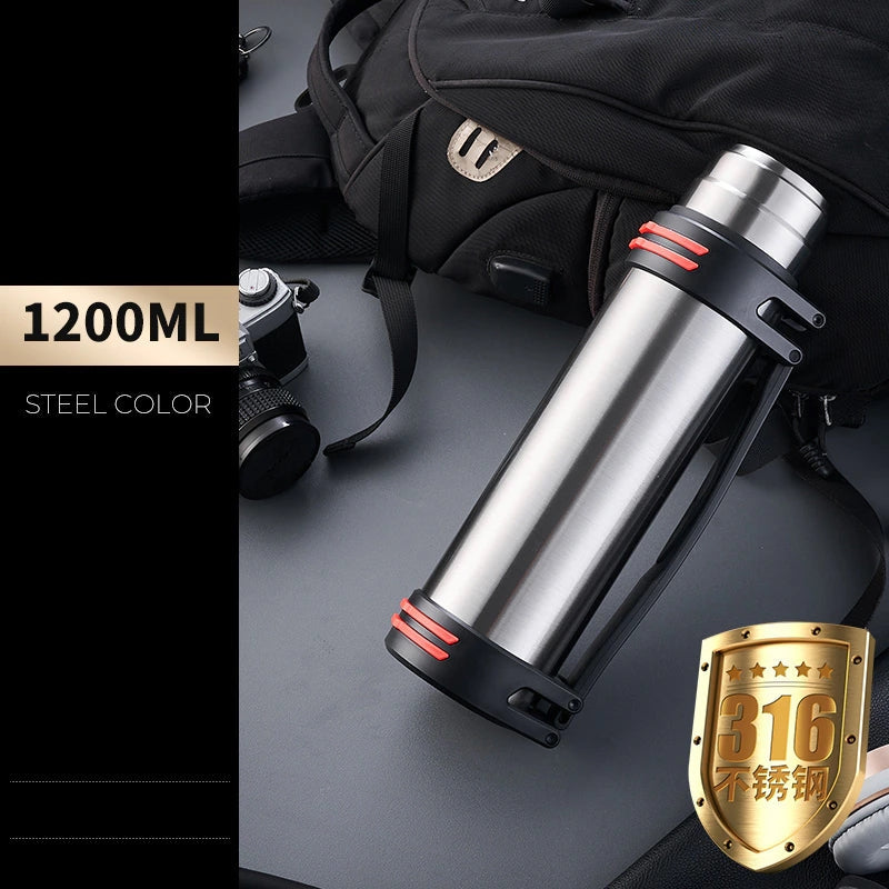 Lisslune | Giant Drink Stainless Steel Thermos