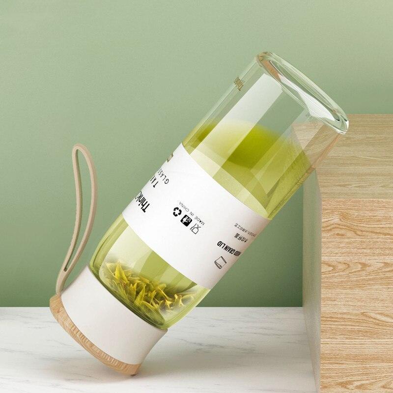 Lisslune | Stylish 470 ml Borosilicate Glass Teapot Set - The perfect gift for tea lovers