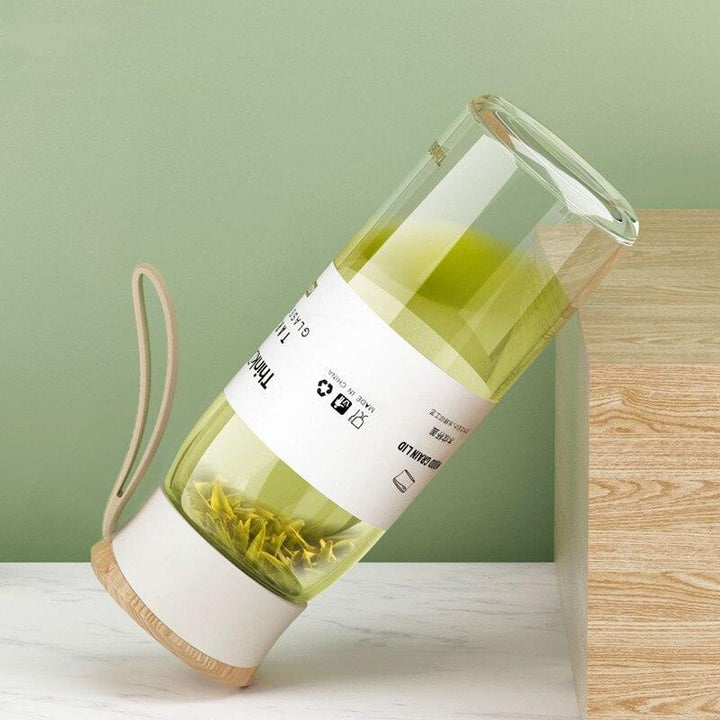 Lisslune | Stylish 470 ml Borosilicate Glass Teapot Set - The perfect gift for tea lovers