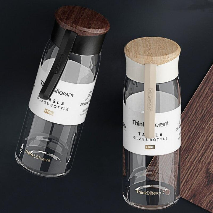 Lisslune | Stylish 470 ml Borosilicate Glass Teapot Set - The perfect gift for tea lovers