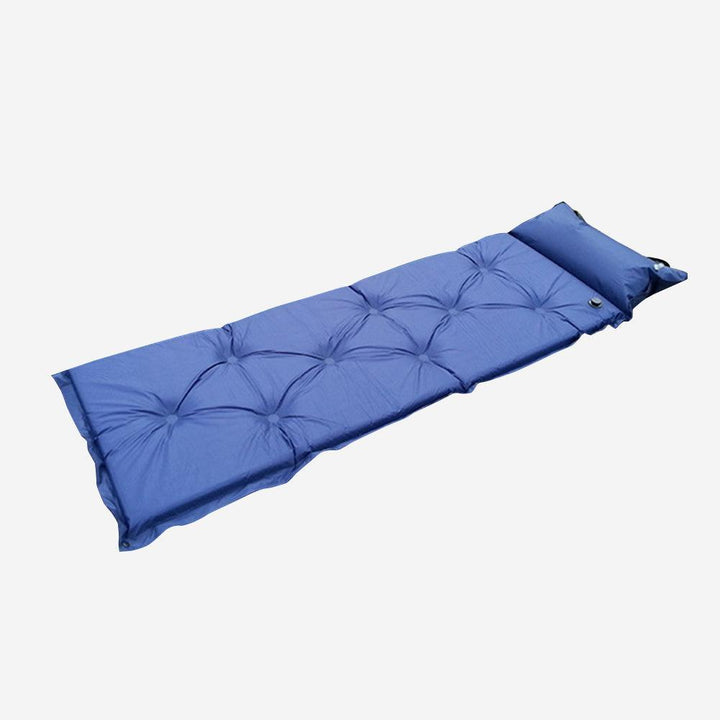 Lisslune | Ultimate comfort self-inflating camping mattress with integrated pillow for outdoor enthusiasts