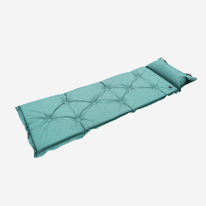 Lisslune | Ultimate comfort self-inflating camping mattress with integrated pillow for outdoor enthusiasts