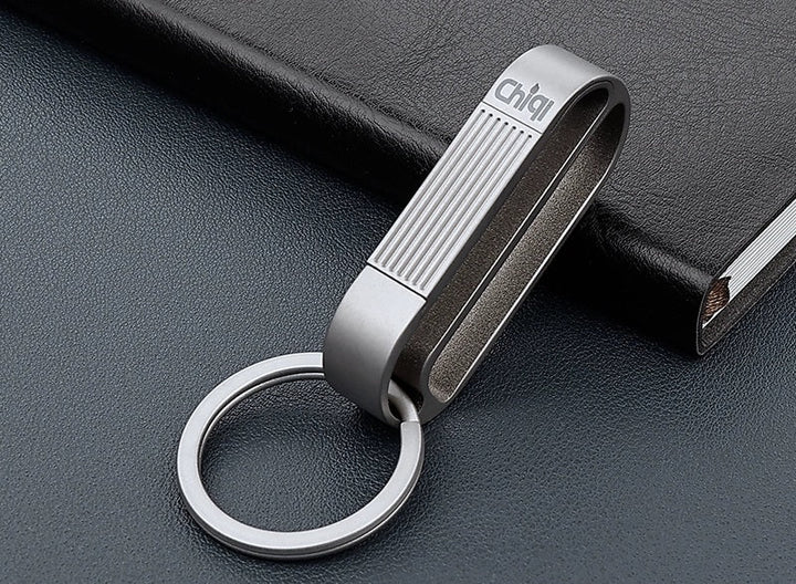 Lisslune | Titanium Alloy Men's Belt Buckle Keychain - Durable, Stylish, Non-Fading Lock