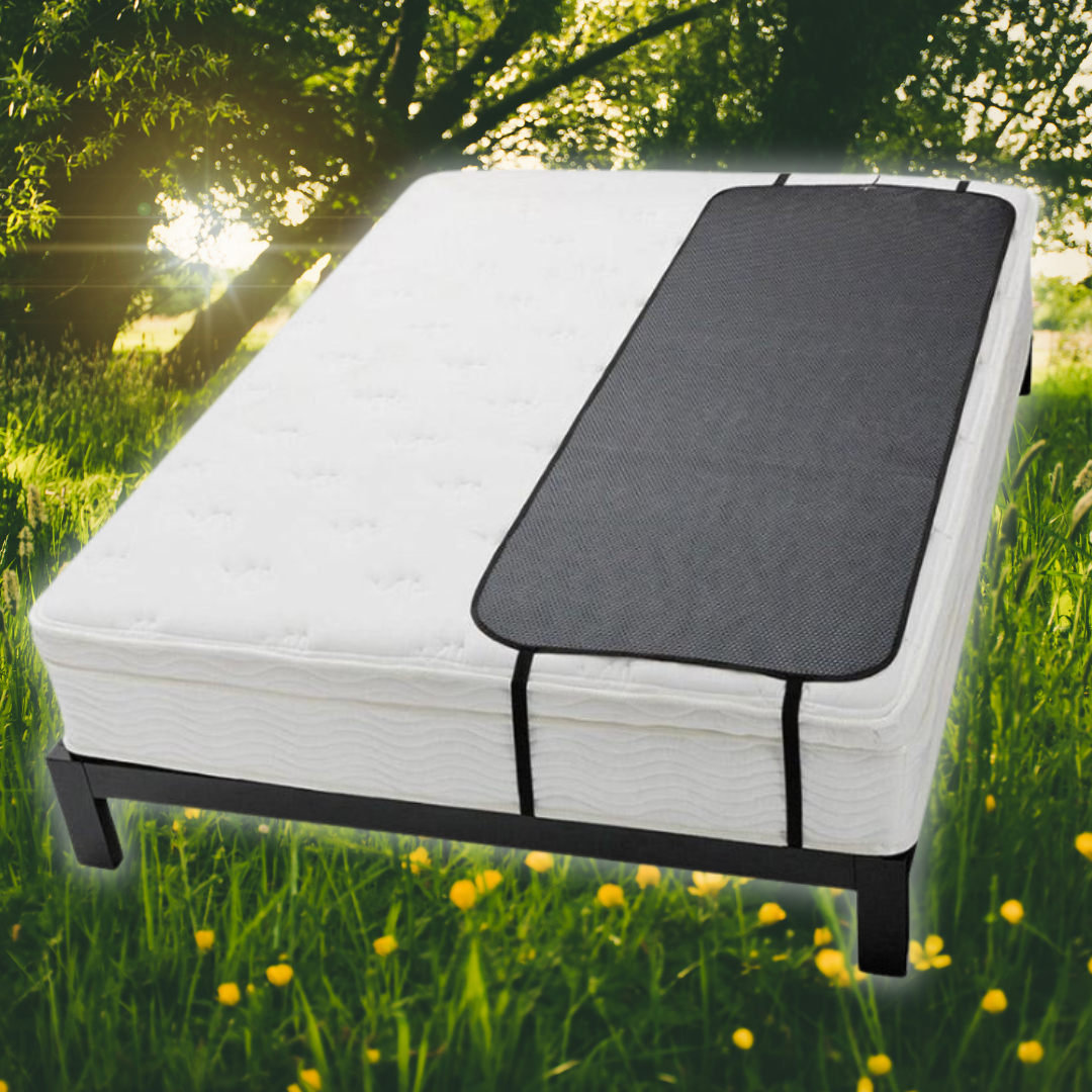 Lisslune | Earthing Grounding Bed Sleep Mat - Earthing Under Sheet Pad for Enhanced Sleep Quality Grounding Well Therapy