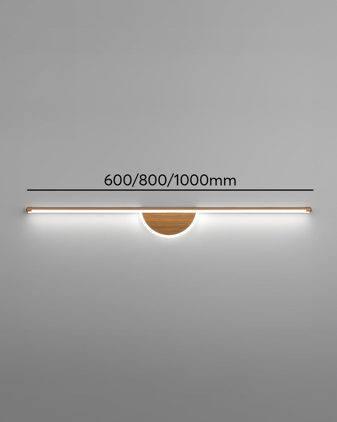 Lisslune | Modern Wall Lamp made of Wooden Arch