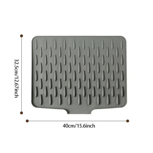 Lisslune | Angled Silicone Drip Mat - Heat Resistant and Non-Slip