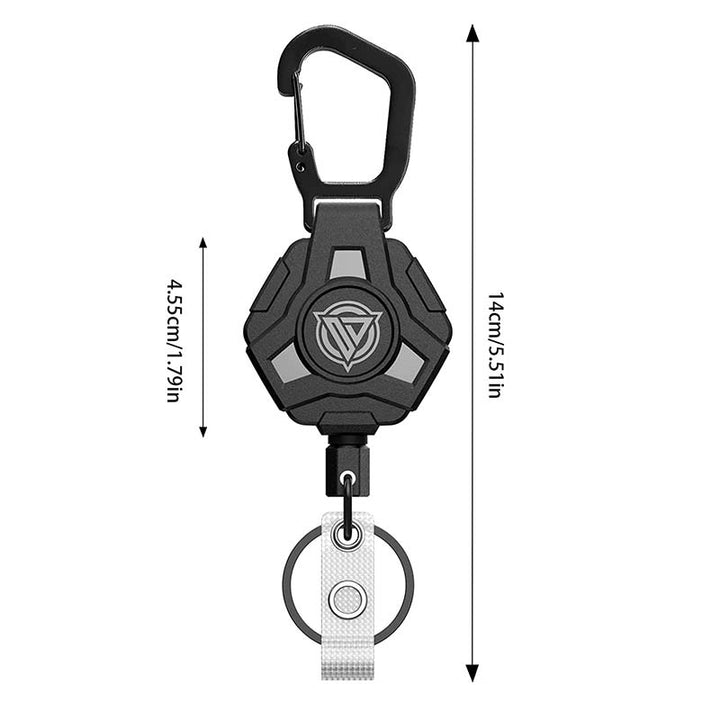 Lisslune | Heavy retractable keychain