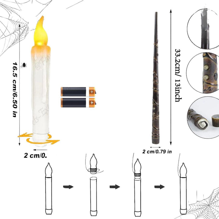 Lisslune | Magical Wand Candle Holders